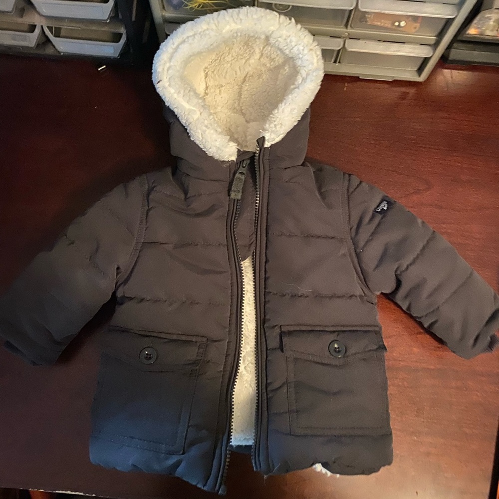 OshKosh B’gosh sherpa lined jacket